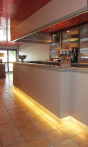 Comptoir de restaurant